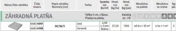 Záhradná platňa - Image 3